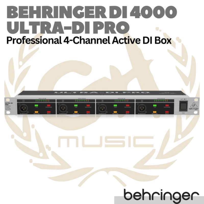 Jual Behringer Ultra-di Pro Di4000 4 Channel Active Di Box