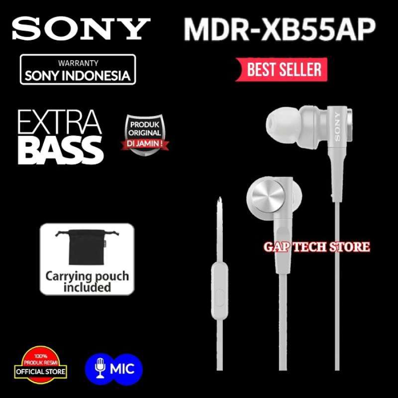 Earphone extra 2025 bass terbaik