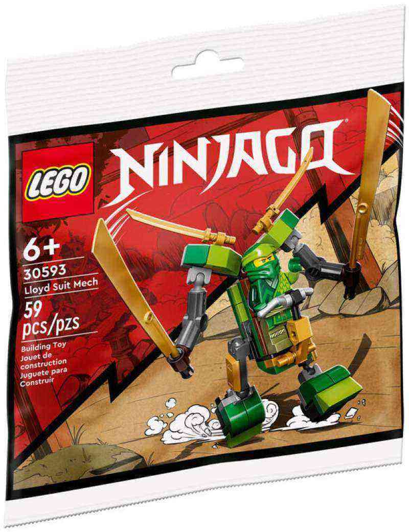 Game Lego Movie Lloyd LEGO Ninjago 30593 Lloyd Suit Mech Polybag