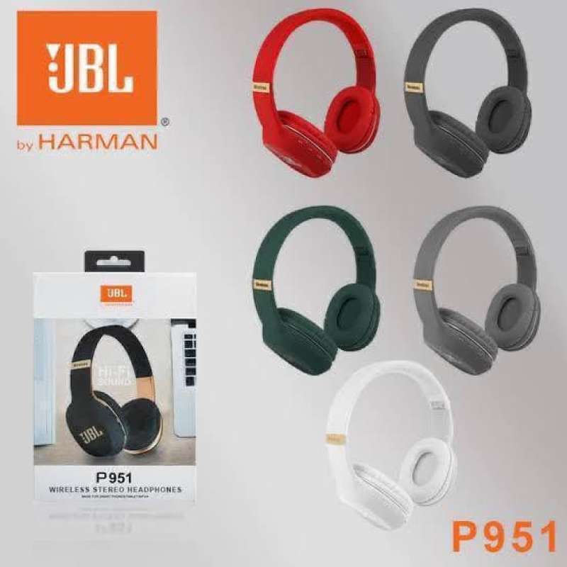 Jual New Headphone Bluetooth P951 Wireless Wired Terbaik di