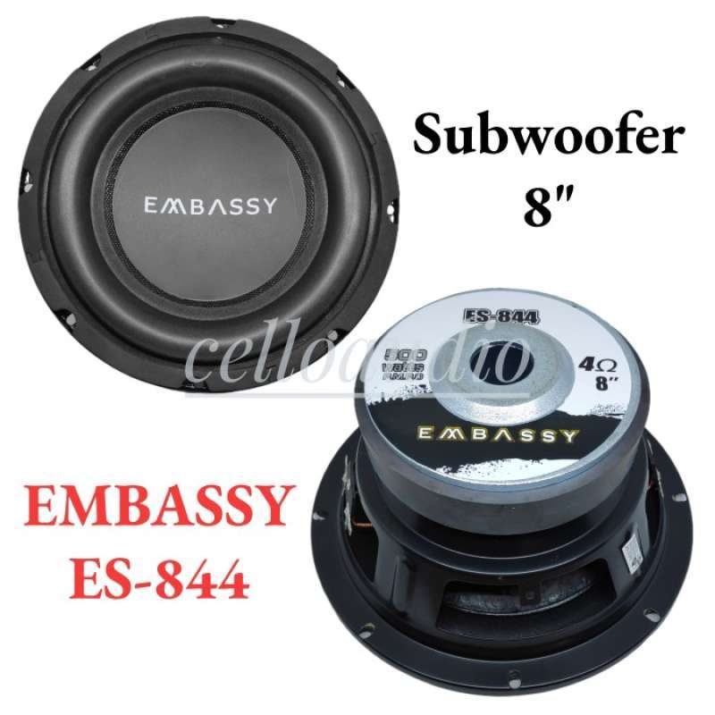 Speaker subwoofer 8 hotsell inch double coil