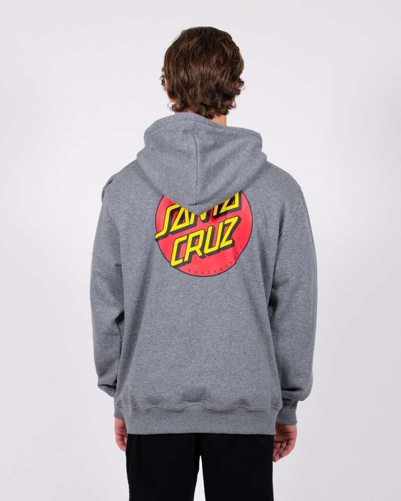 Grey santa cruz hoodie sales