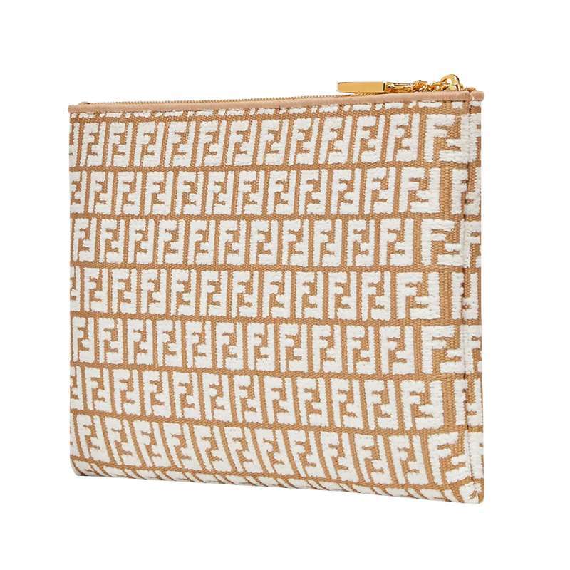 Fendi medium cheap flat pouch