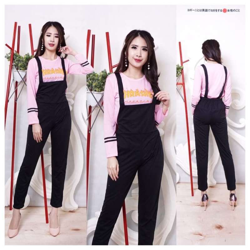 Jual st Js Tasya Ox setelan Jumpsuit Wanita Spandek Varian Warna Pink Di Seller Wellmart Premier Cengkareng Timur Kota Jakarta Barat Blibli