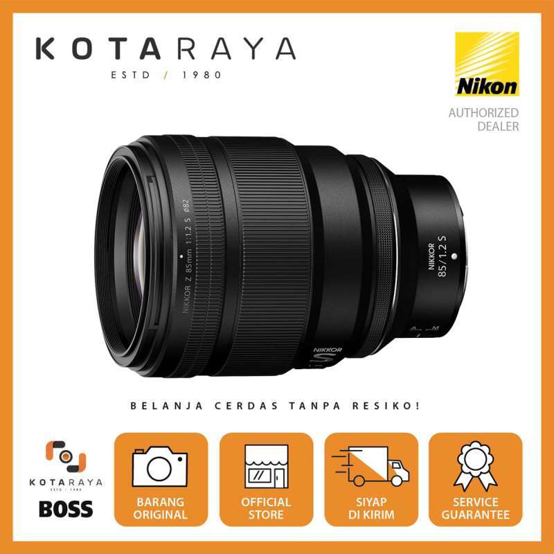 Jual Nikon Z 85mm S Lens Nikkor Z 85 Mm S Garansi