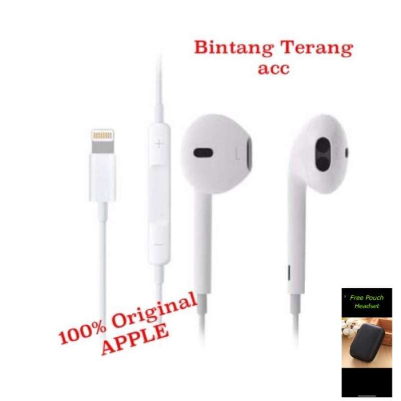 Ciri ciri earphone iphone ori deals
