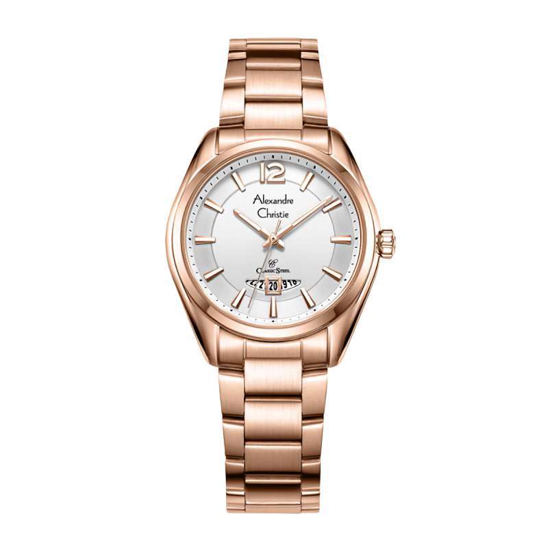 Promo Jam Tangan Wanita Alexandre Christie Classic AC 8679 LDBRGSL