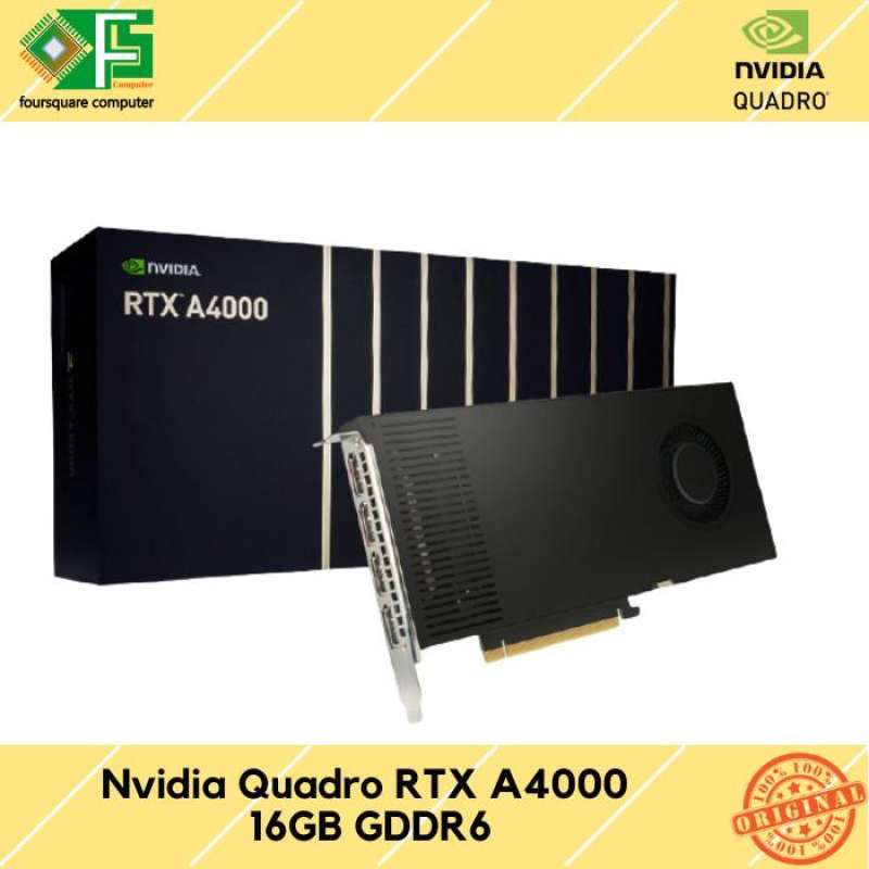 NVIDIA RTX A4000 16GB GPU 中古品 NVIDIA RTX A4000 16GB GPU 中古品 PNY RTX A4000 16G GDDR6 PCIE OEM