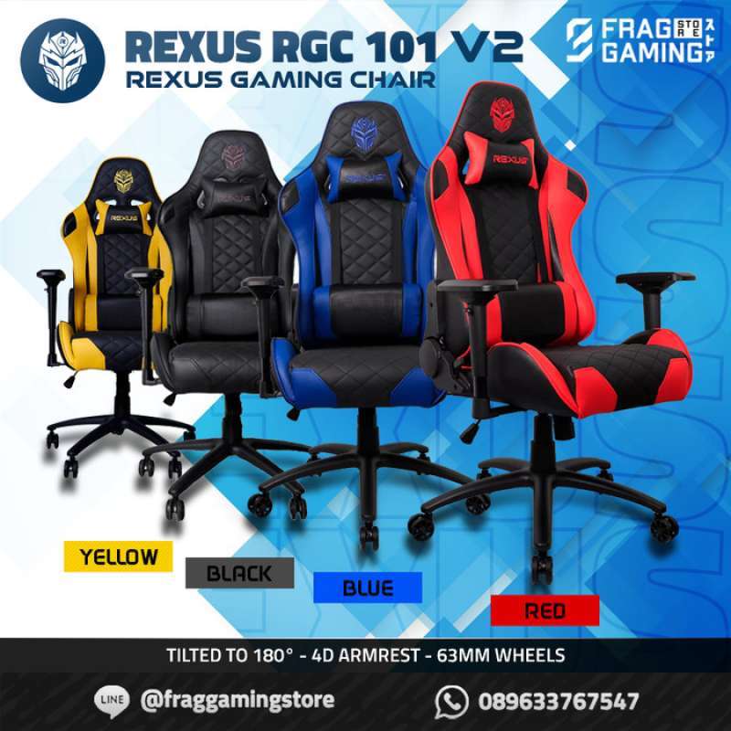 Promo Baru Rexus Gaming Chair Kursi Gaming Rgc 101 Red Promo Diskon 5 Di Seller Osatha Shop Id Kramat Kota Jakarta Pusat Blibli