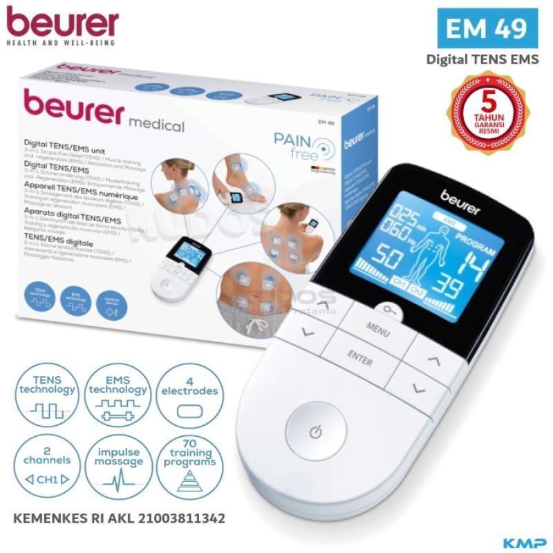 Beurer Digital TENS/EMS Unit EM 49