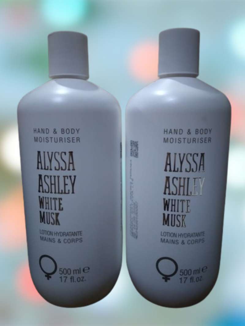 WHITE MUSK BY ALYSSA ASHLEY HAND BODY LOTION 500ML BPOM