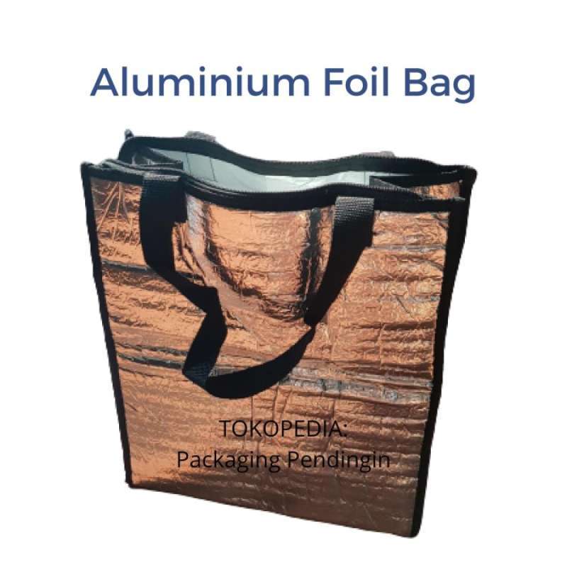 Aluminium Foil Bag Tas Bekal Tahan Dingin Panas Delivery Bag