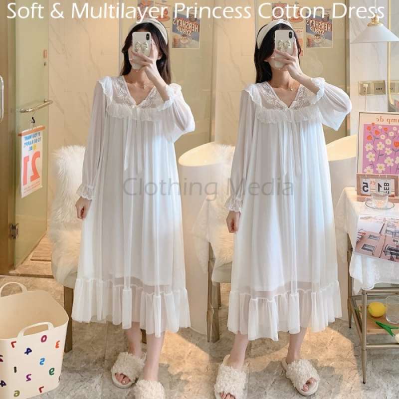 Jual Baju Tidur Princess Rumbai Daster Panjang Vintage Sleepwear Nightdress Di Seller Premier Market Id Cengkareng Timur Kota Jakarta Barat Blibli