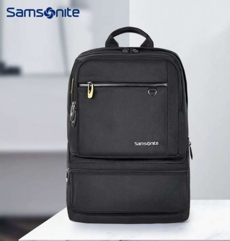 Backpack Samsonite Wharton Travel Laptop Bag for Man Woman