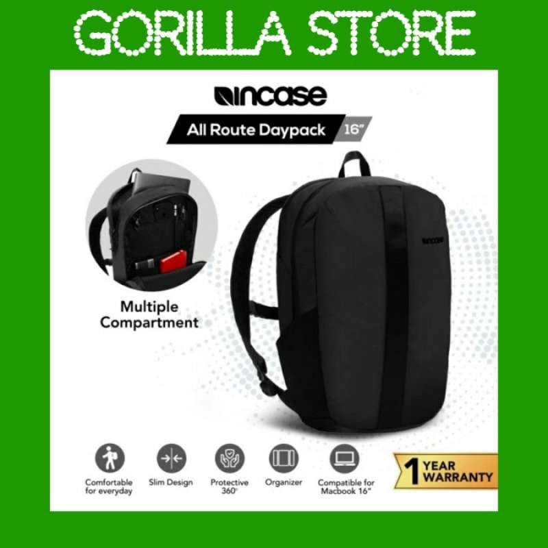 Promo Incase Allroute Daypack Nylon Backpack Laptop Macbook up to