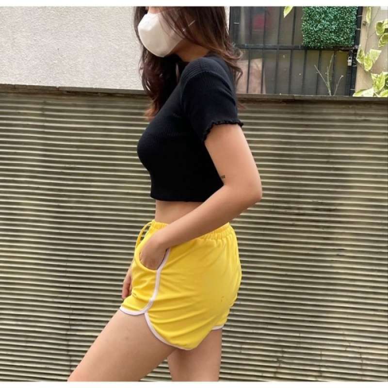 TOP SALE CELANA PENDEK KOREA WANITA MUNIKO HOT PANTS HOTPANS CELANA