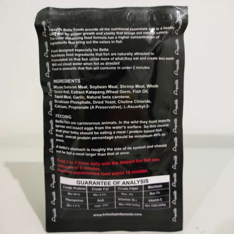 Aqualite betta food new arrivals