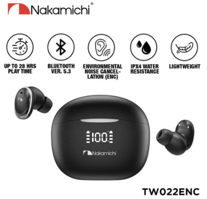 Nakamichi bluetooth on sale earbuds