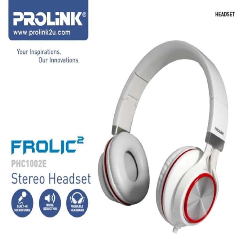 Promo Headset PROLINK PHC1002E Frolic Corded Stereo Diskon 33 di
