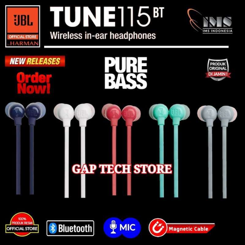 Promo JBL T115BT T 115 BT TUNE 115BT TUNE115BT Bluetooth