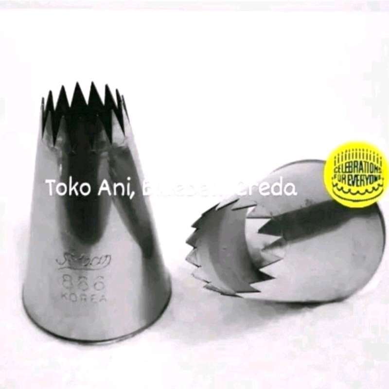 Jual Ateco French Star Pastry Piping Tip/ Ateco Spuit Bintang No
