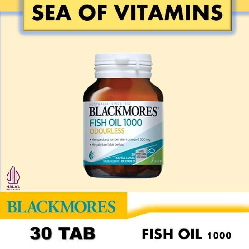 Jual Blackmores Odourless Fish Oil 1000 30 Di Seller Himama Store Jatimulyo Kab. Kebumen Blibli