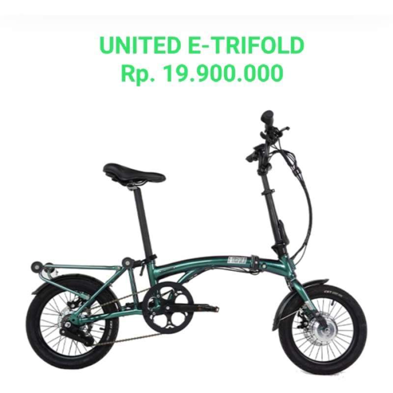 Jual Sepeda Lipat United E Trifold Terlaris di Seller Therbaith