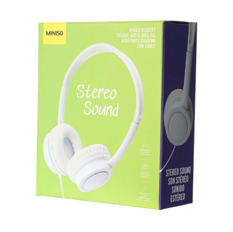 Miniso casque best sale audio headphones