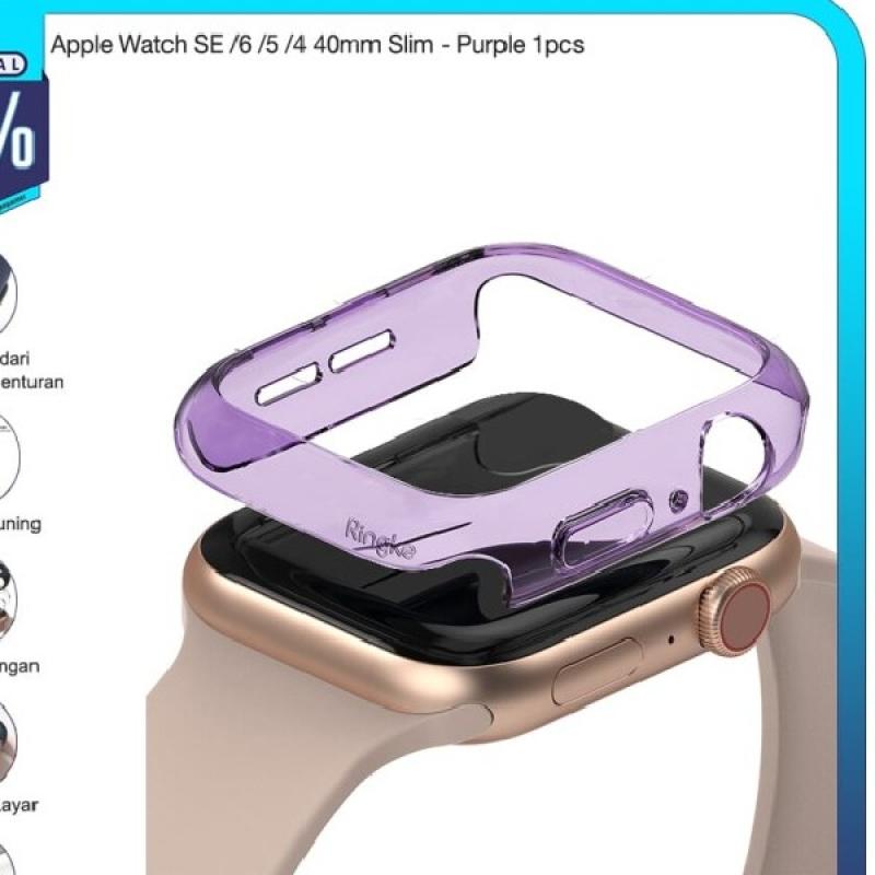 Ringke Apple Watch SE /6 /5 /4 40mm Slim Purple 1pcs Hardcase