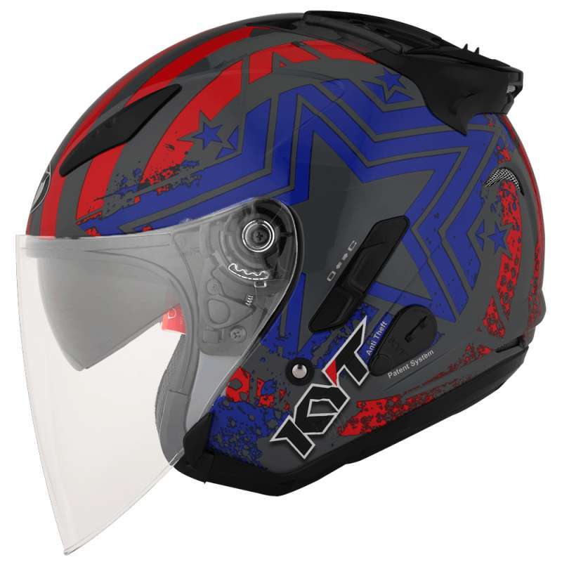 Helm kyt open face deals