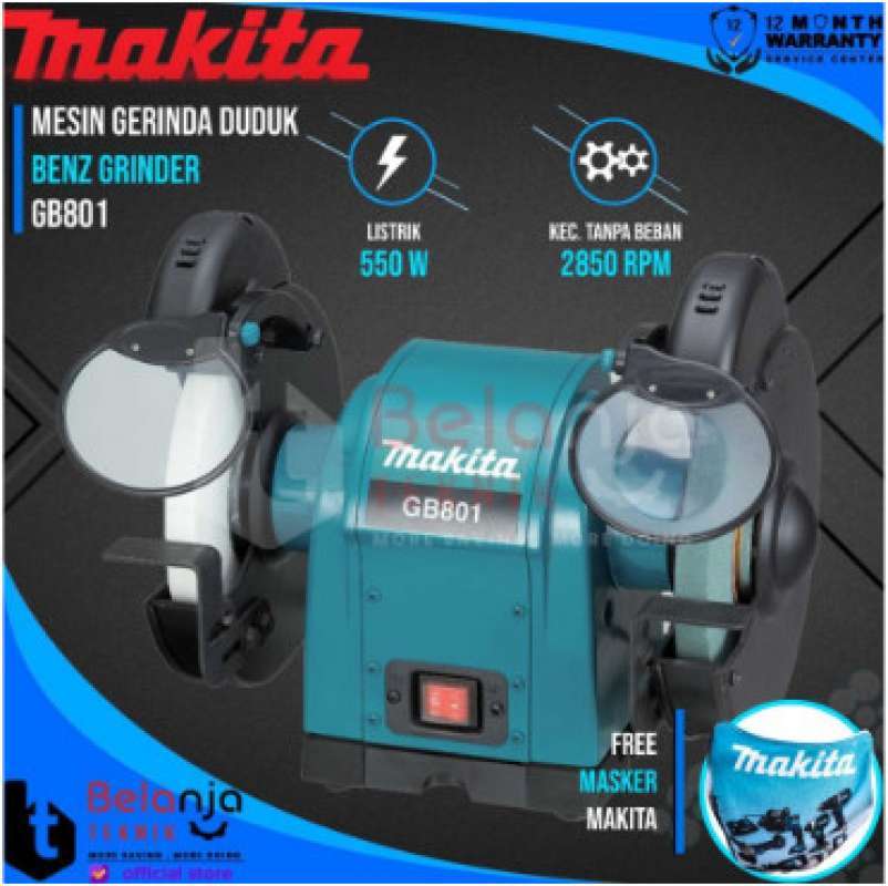 Makita bench grinder new arrivals gb801