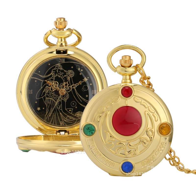 Promo Verish Sgpw Sailor Moon Pocket Watch Jam Saku Sailormoon