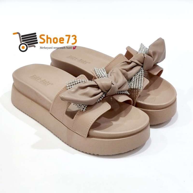 Jual BARA BARA 219 V 12 SIZE 36 40 Sandal Wedges Selop Jelly