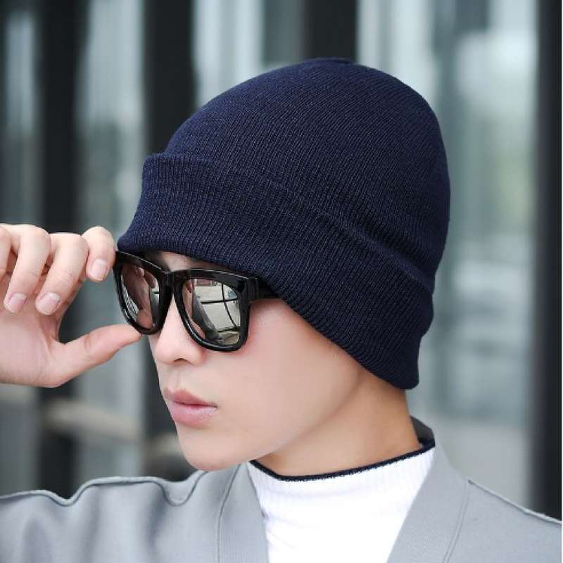 Beanie Cap Stylish Woolen Caps Online Promo Verisy Topi Kupluk