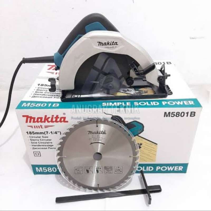 Jual Circle Circular Saw Makita M 5801b Mesin Potong Kayu Makita M5801b Di Seller Dekoransa Shop Harapan Jaya Kota Bekasi Blibli