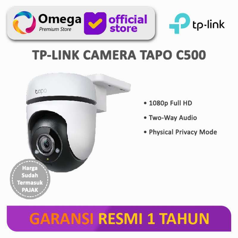 C500 Tapo Exterior Pan Tilt Basic Outdoor Security Camera Jual Tp