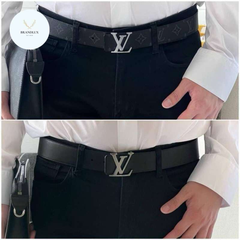Harga belt lv original hot sale