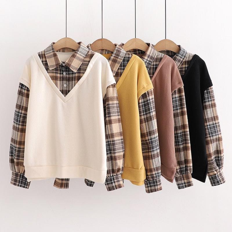 Flanel blouse on sale