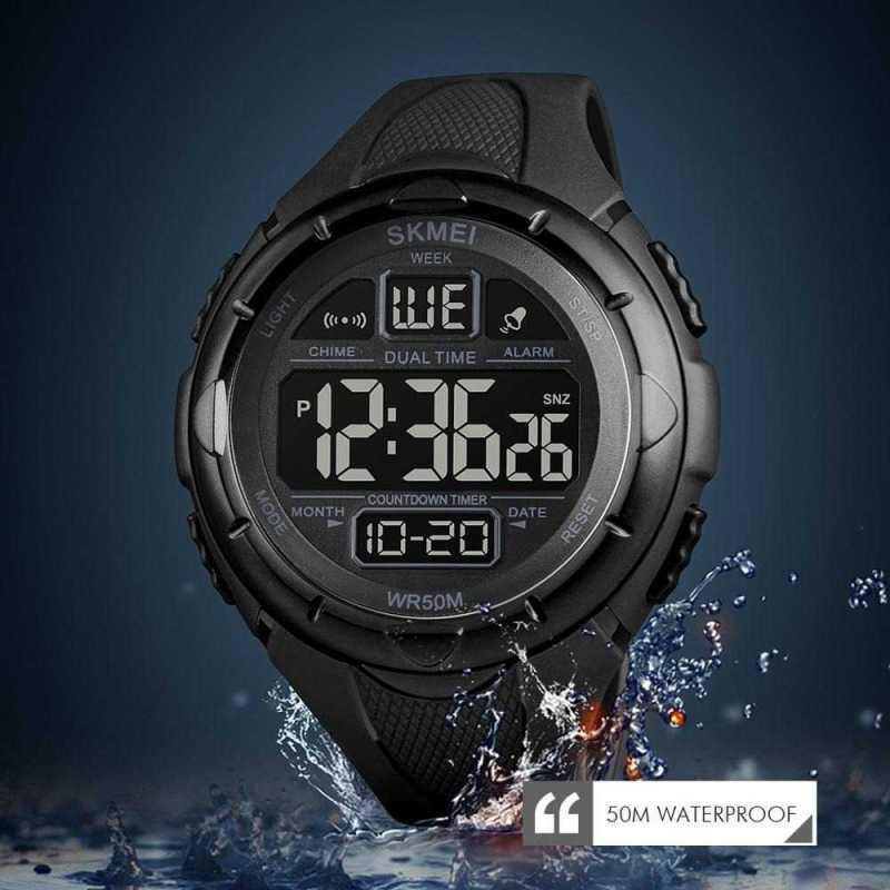 Jam Tangan Pria Sporty Anti Air Original Jam Tangan Sport Digital Pria 1656