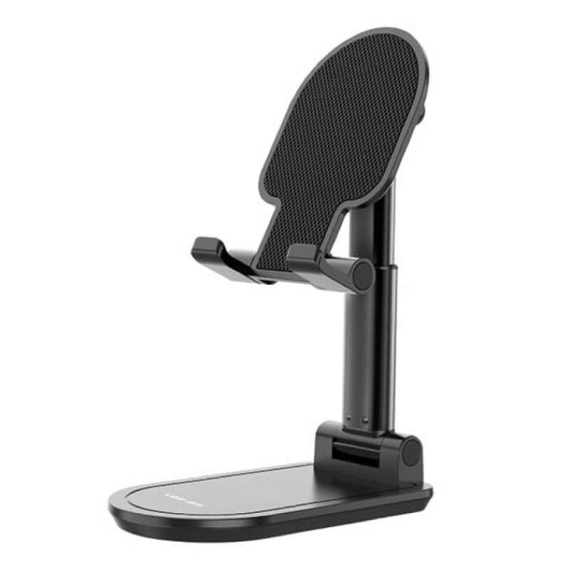 LOG ON Holder Tablet dan Smartphone Universal, Tinggi Bisa Diatur, Aluminium, untuk Mahasiswa dan Pebisnis, Cocok Video Conference di Rumah atau Kantor
