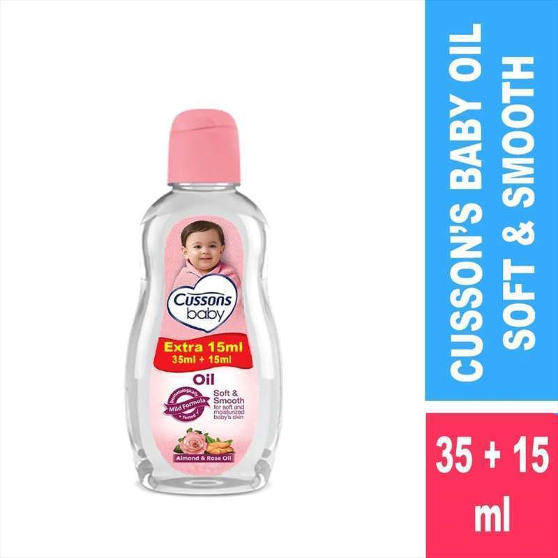 Promo 35ml Cussons Baby Oil Soft Smooth Diskon 39 Di Seller