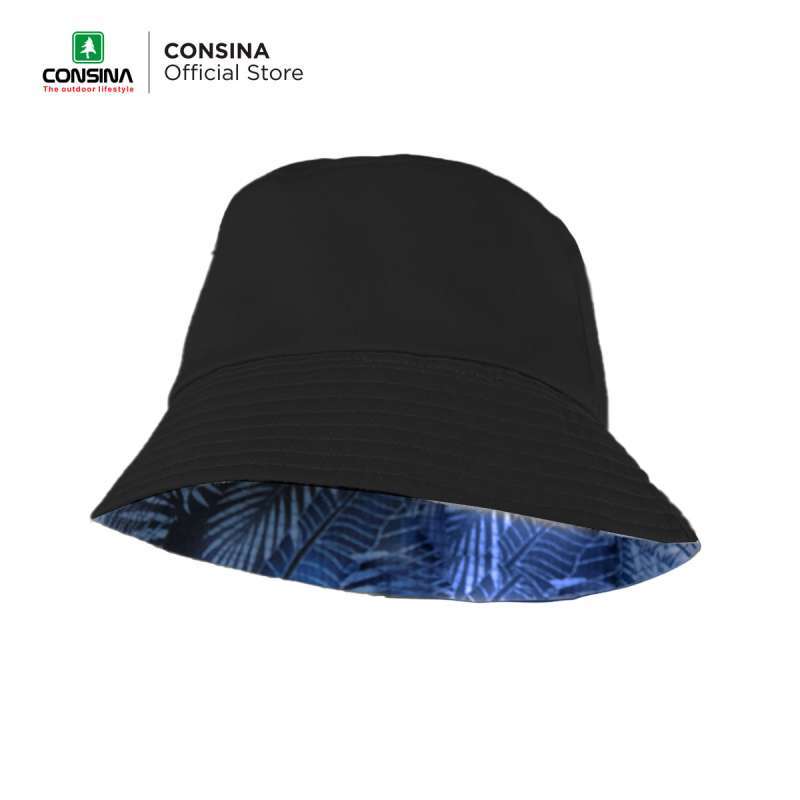 Jual Consina Ashley Bucket Hat Reversable Hitam di Seller