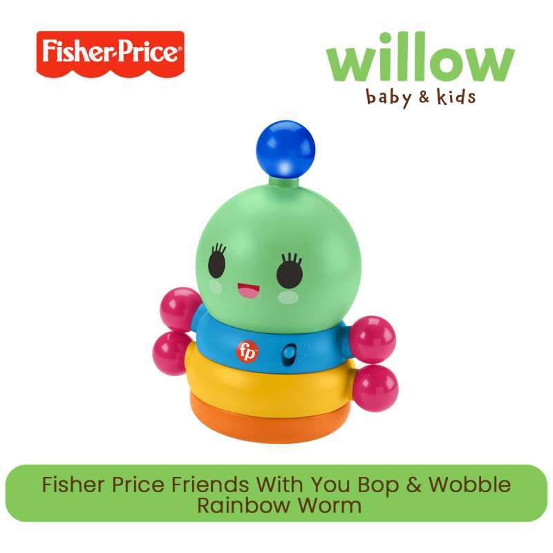 Promo Mainan Edukasi Fisher Price Friends With You Bop Wobble