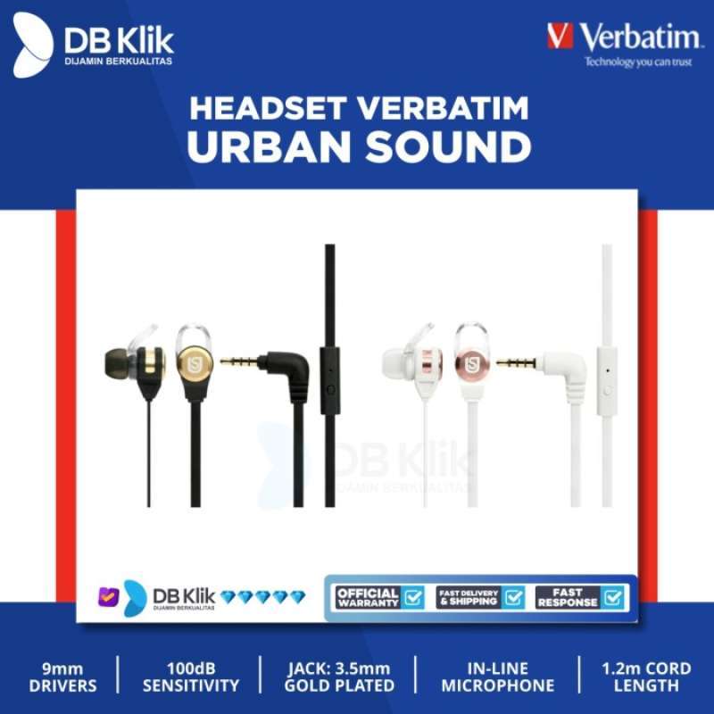 Verbatim urban sales sound headphones