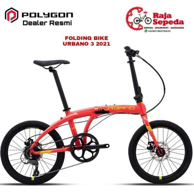 Polygon urbano 3.0 2025 folding bike