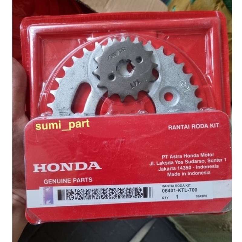 Gear set tk deals supra x 125