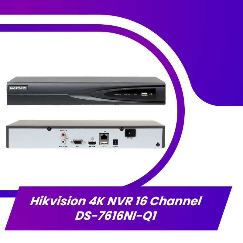 Hikvision 4K NVR 16 Channel DS-7616NI-Q1