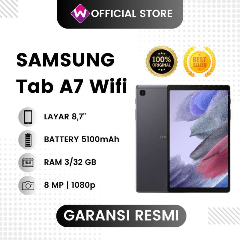 Samsung Galaxy TAB A7 WIFI Ram 3/32 Garansi Resmi