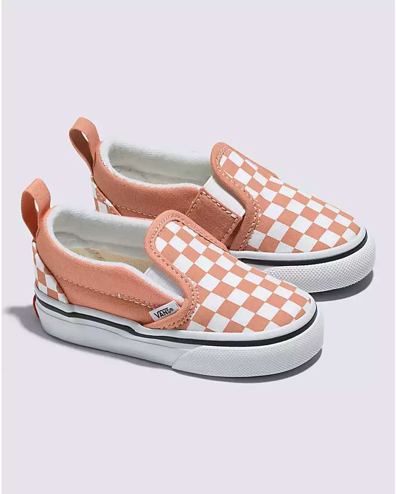 Vans Toddler Slip On Shoes Color Theory Checkerboard Sun Baked VN0A5EFKBM5