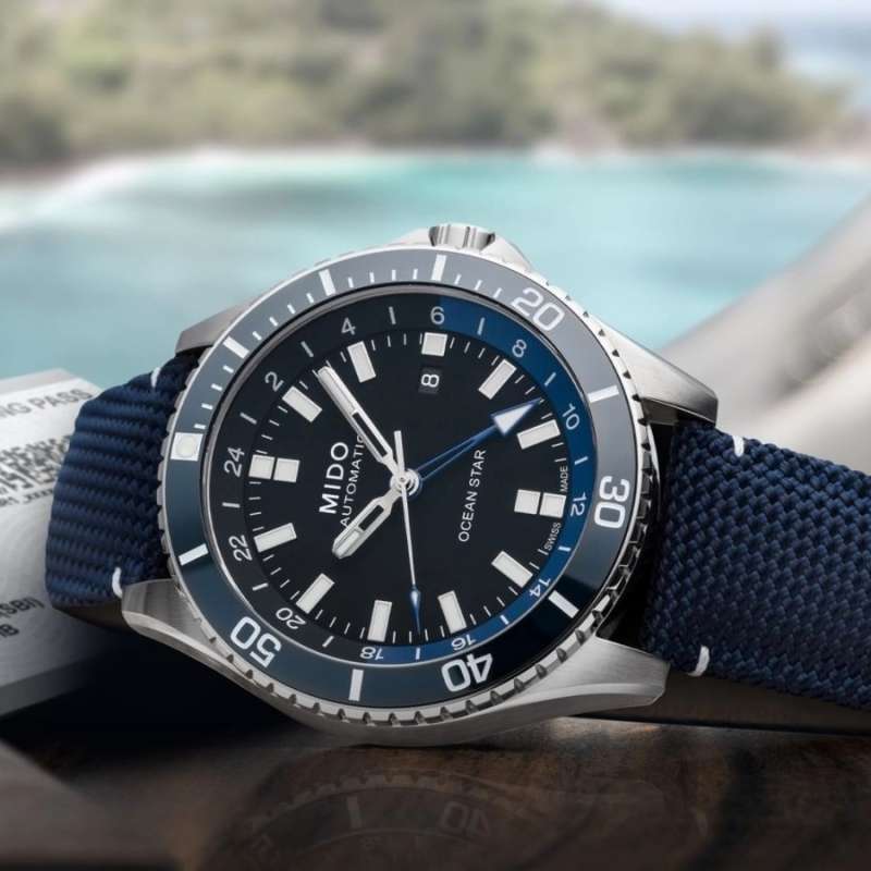 JAM Stainless Steel Mido Ocean Star Gmt Armband Mido Ocean Star